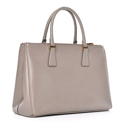 Prada Saffiano Medium Galleria Double Zip Tote Argilla 3 of 13