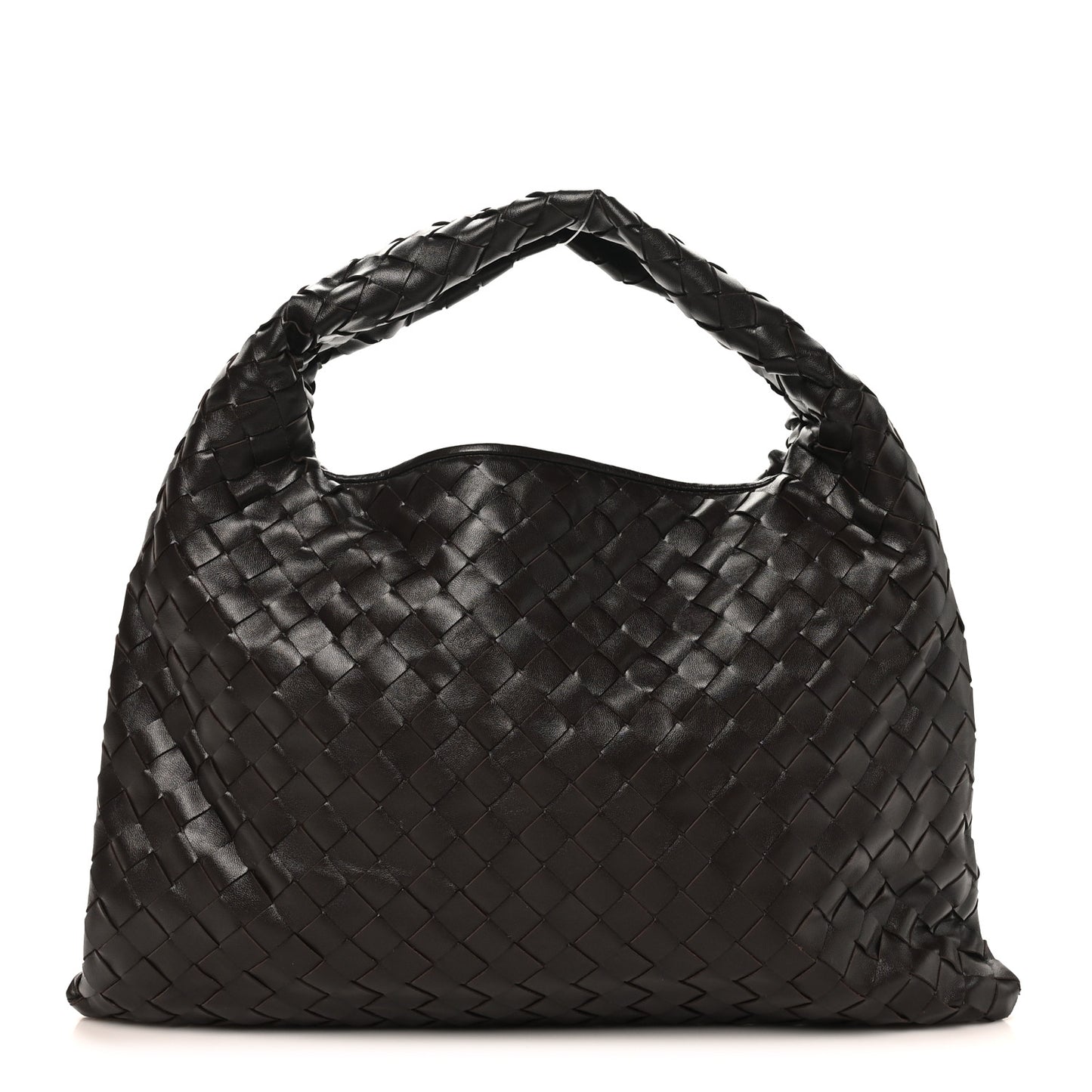 Calfskin Intrecciato Small Hop Fondant