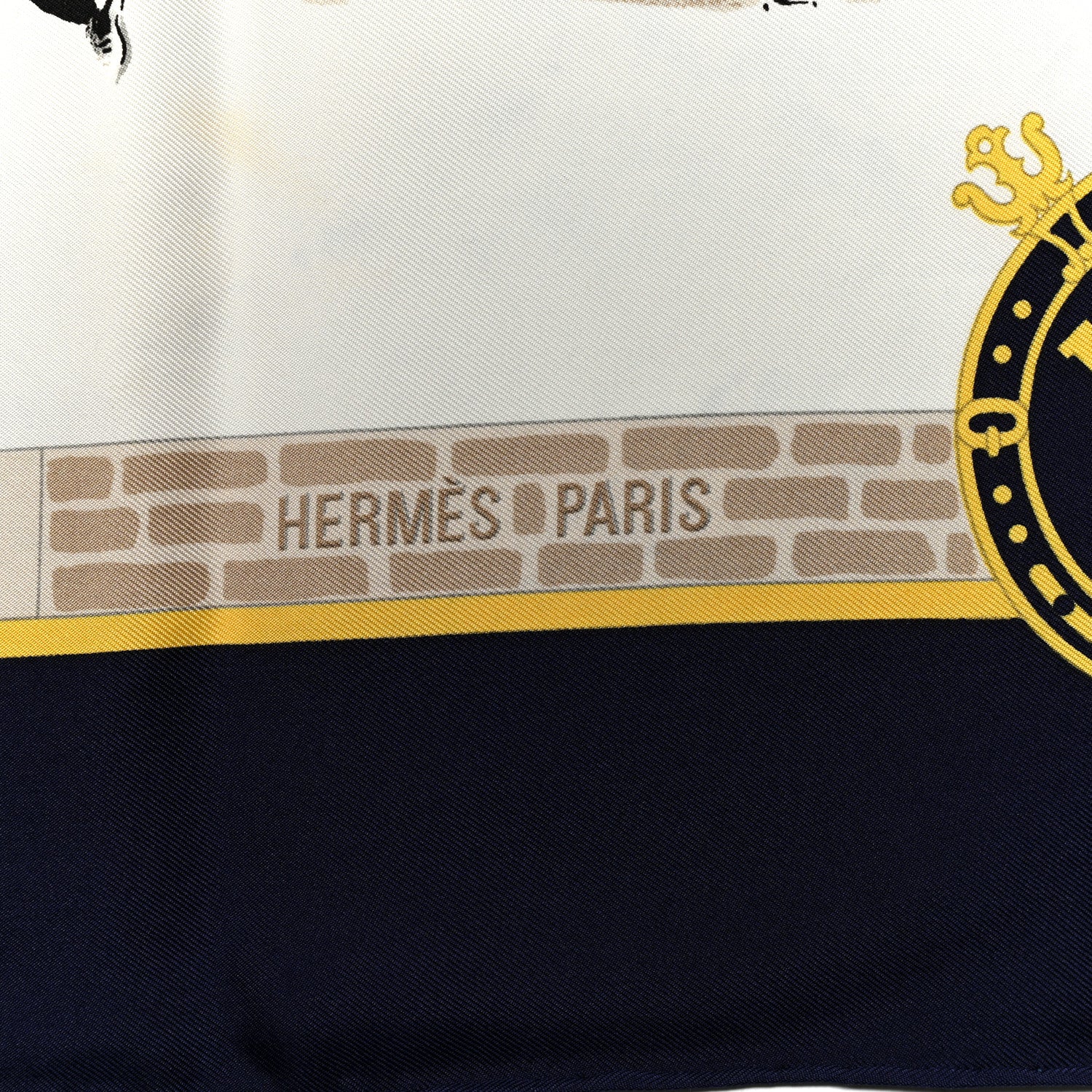 Hermes Silk Les Haras Nationaux Scarf 90 4 of 6