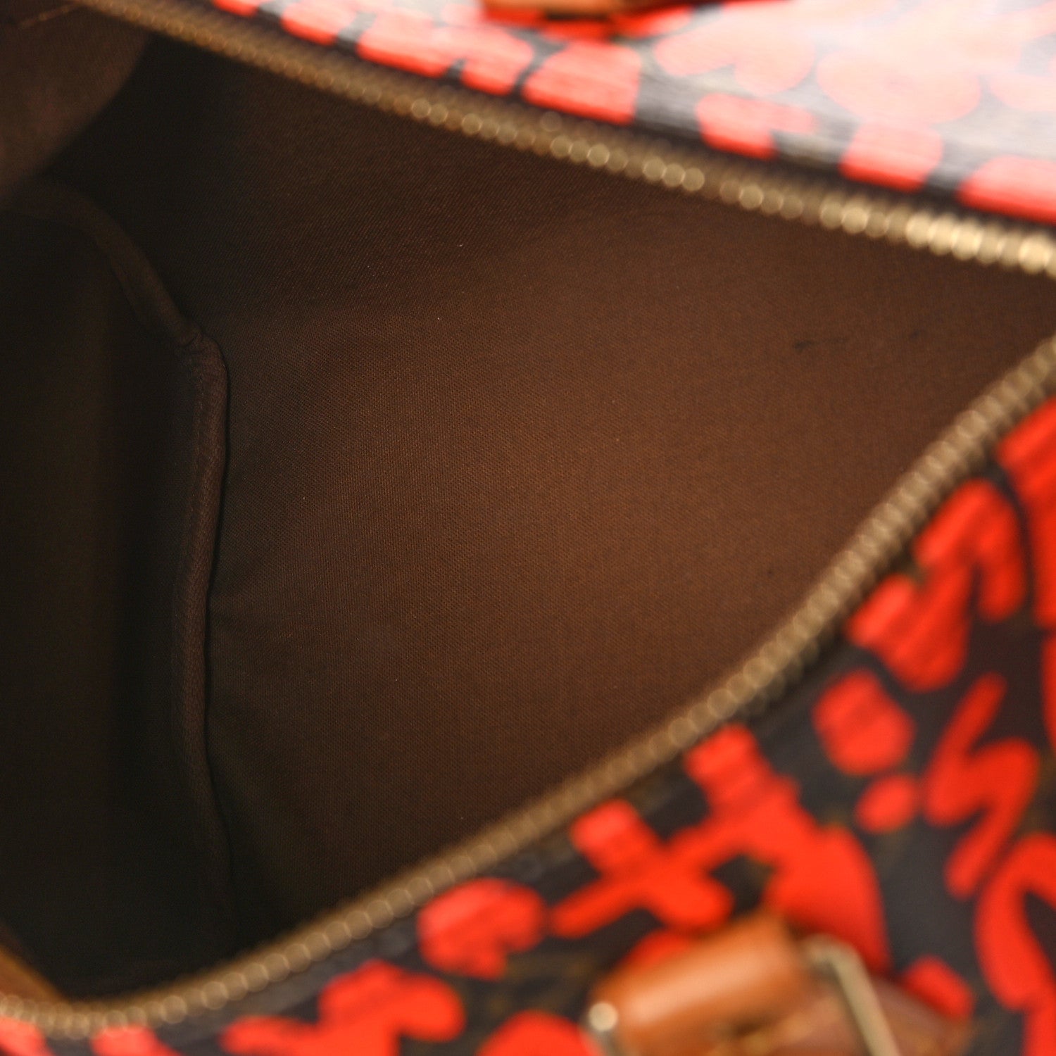 Louis Vuitton Monogram Graffiti Speedy 30 Orange 5 of 11