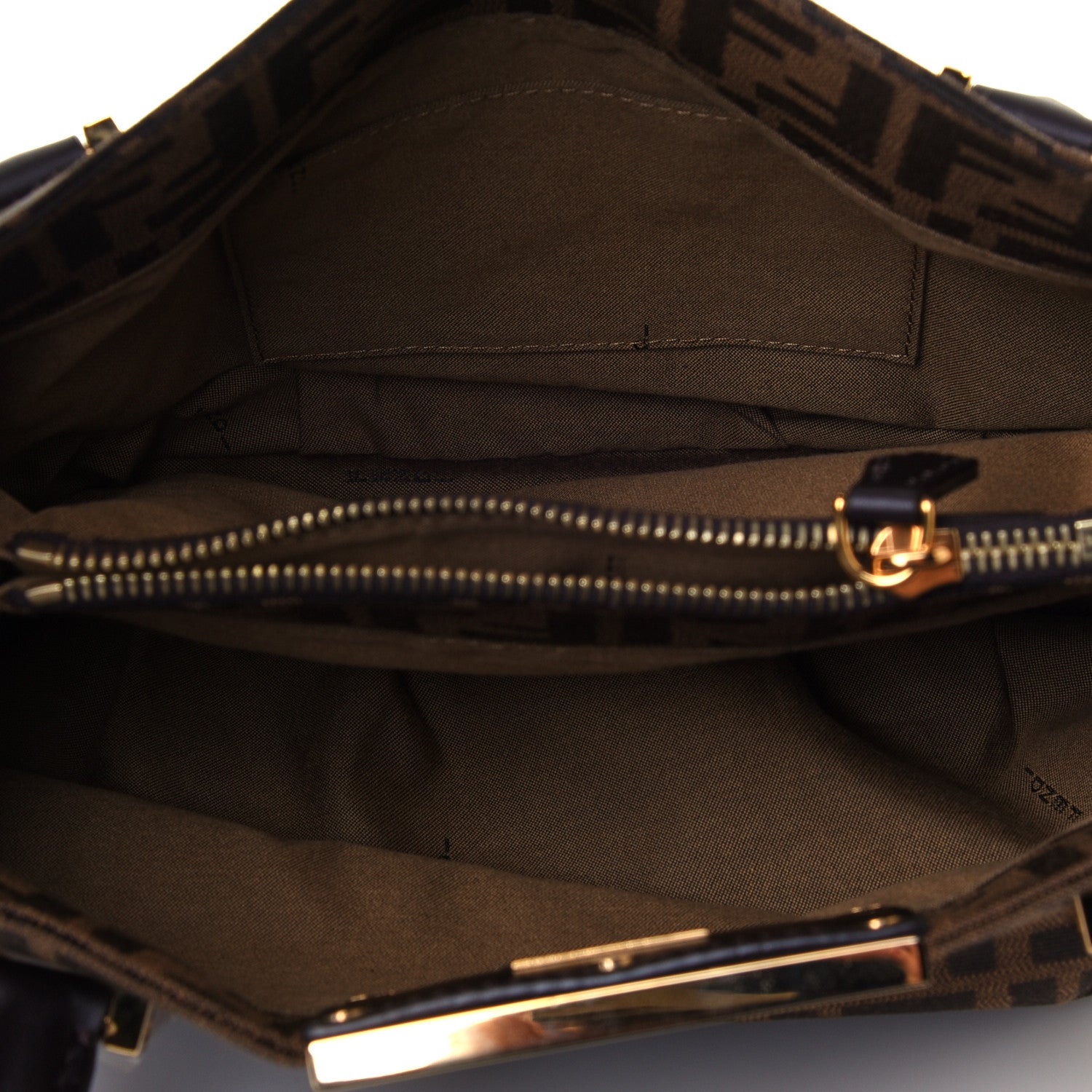 Fendi Zucca Mia Tote Tobacco 4 of 11