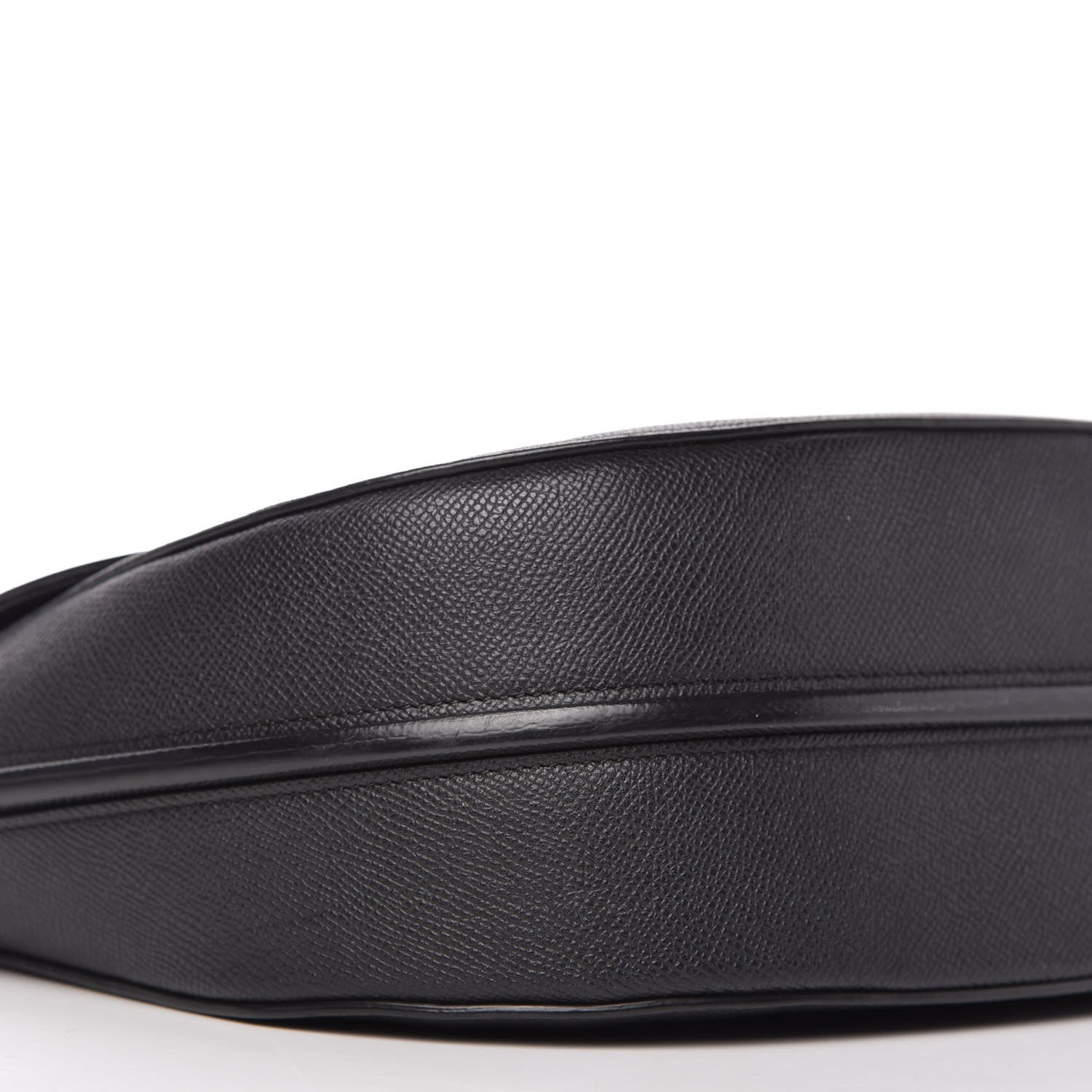 Celine Grained Calfskin Medium Trotteur Black 10 of 17