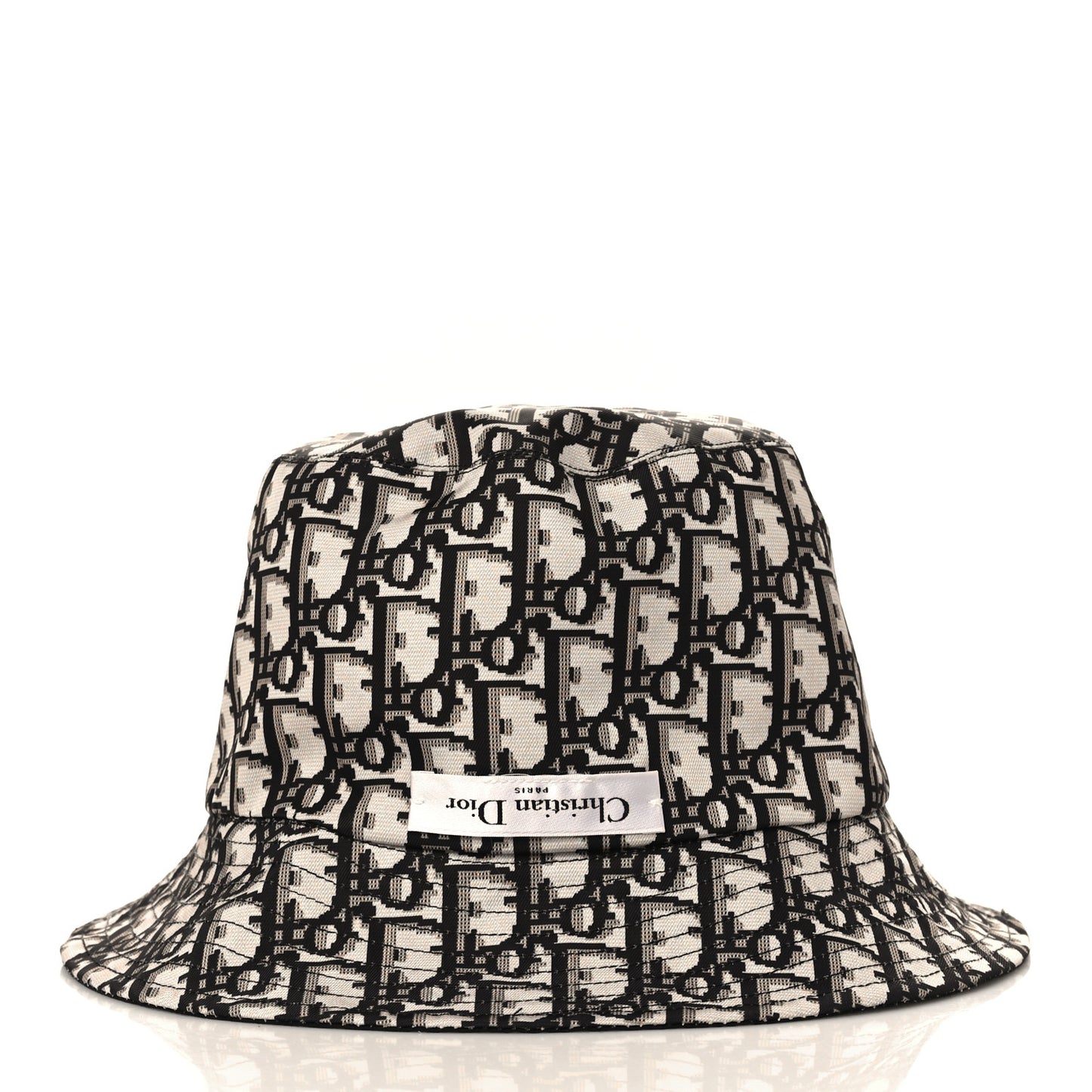 Oblique Reversible Teddy-D Brim Bucket Hat 58 Black