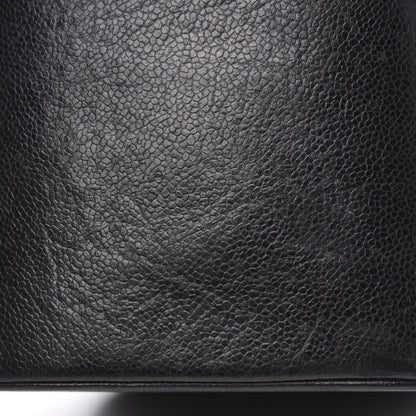 Chanel Caviar CC Vanity Train Case Black 11 of 18
