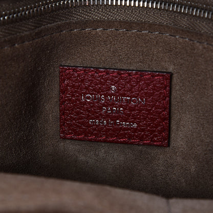 Louis Vuitton Cuir Taurillon Soft Lockit PM Griotte 8 of 10