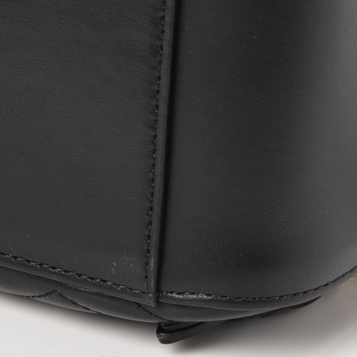 Calfskin Matelasse GG Marmont Backpack Black