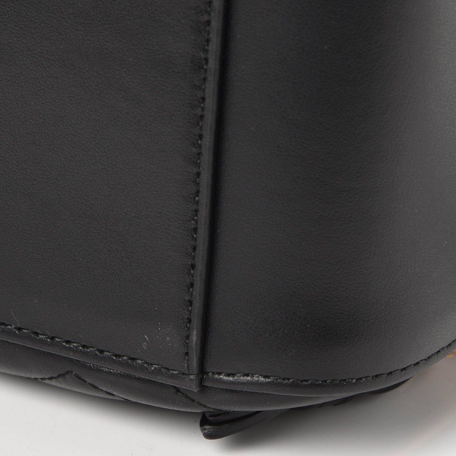 Gucci Calfskin Matelasse GG Marmont Backpack Black 9 of 9