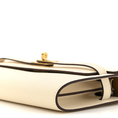 Hermes Epsom Verso Kelly Wallet To Go Nata Sesame 8 of 10
