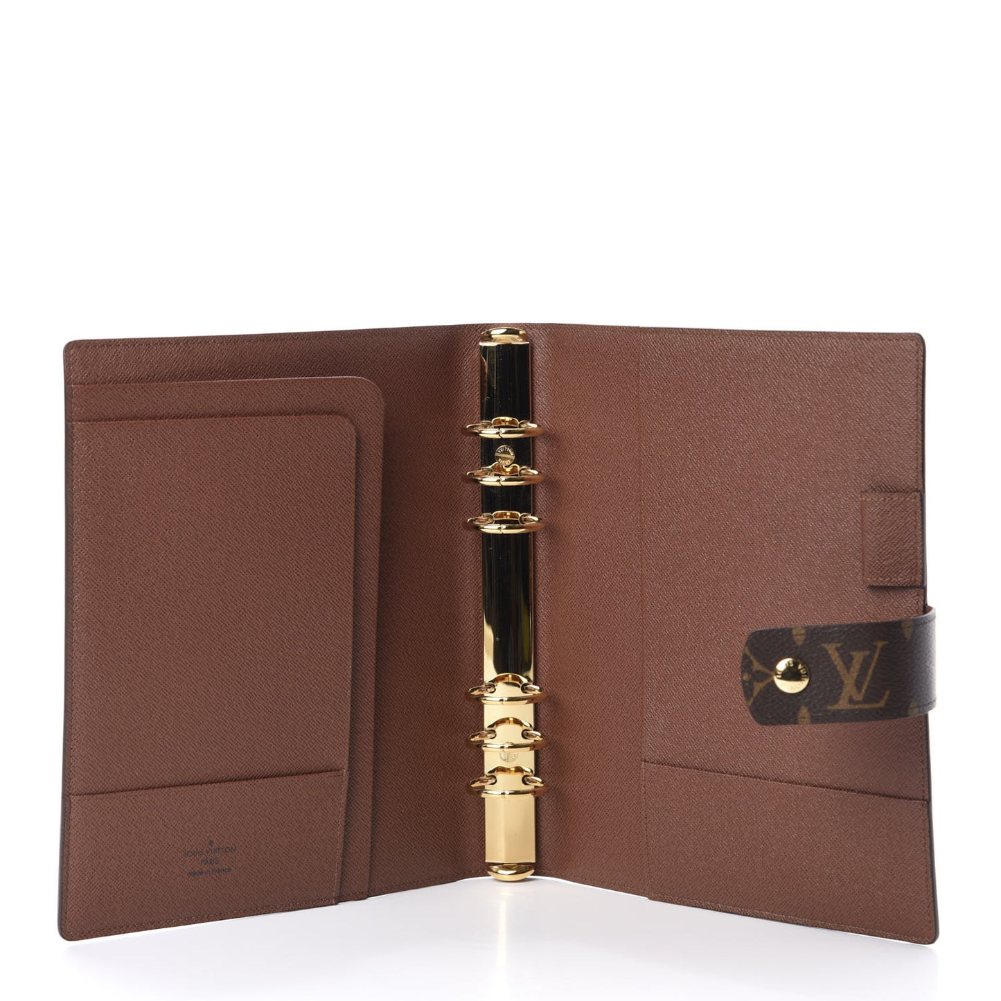 Monogram Large Ring Agenda Cover