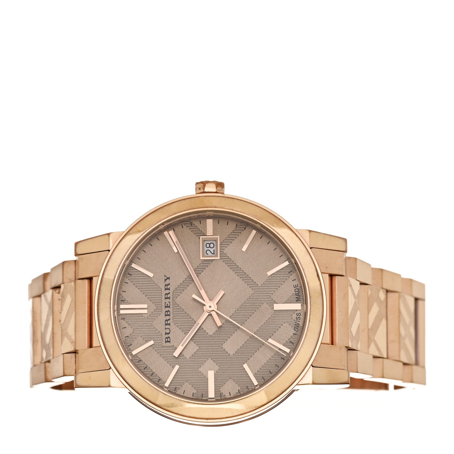 Stainless Steel 38mm The City Quartz Watch Rose BU9039