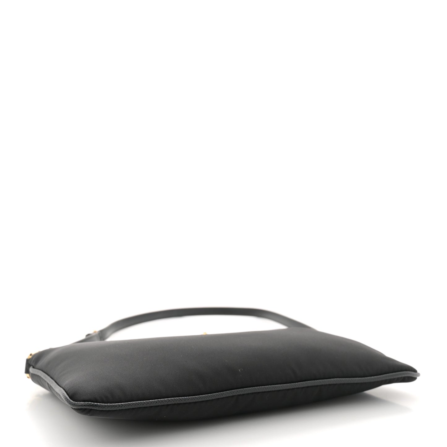 Re-Nylon Saffiano Pouch Black