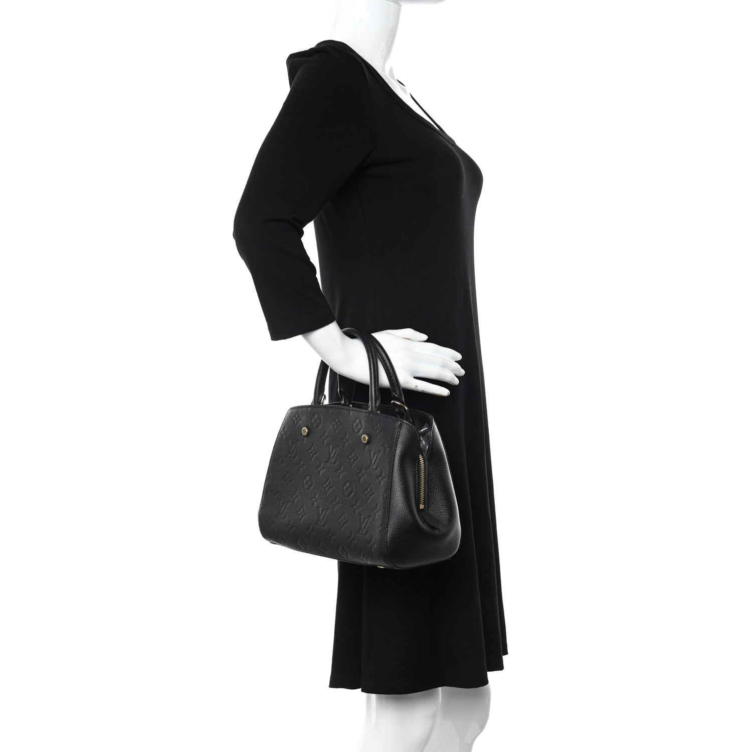 Louis Vuitton Empreinte Montaigne BB Black 2 of 10