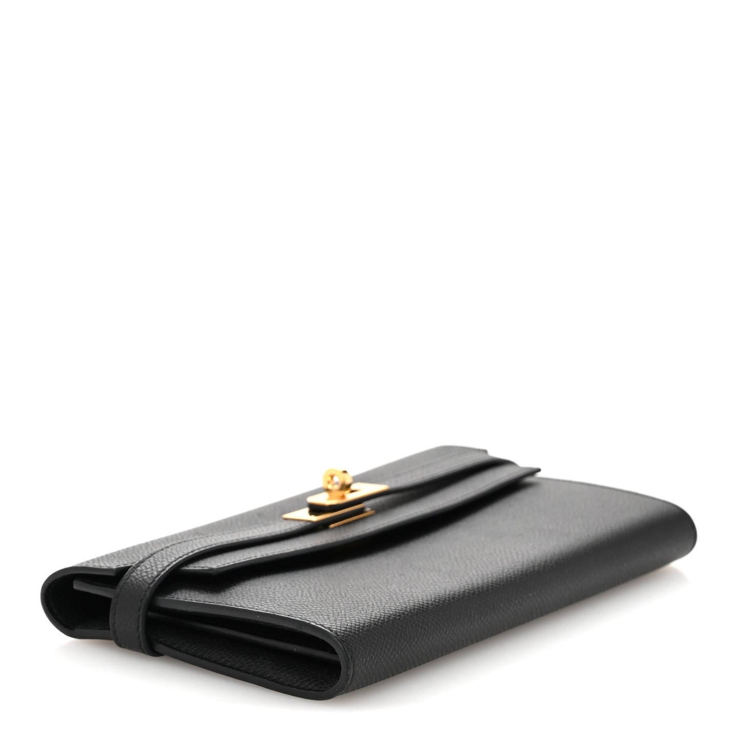 Epsom Kelly Longue Wallet Black