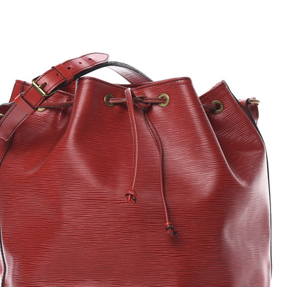 Louis Vuitton Epi Noe Castillan Red 9 of 23
