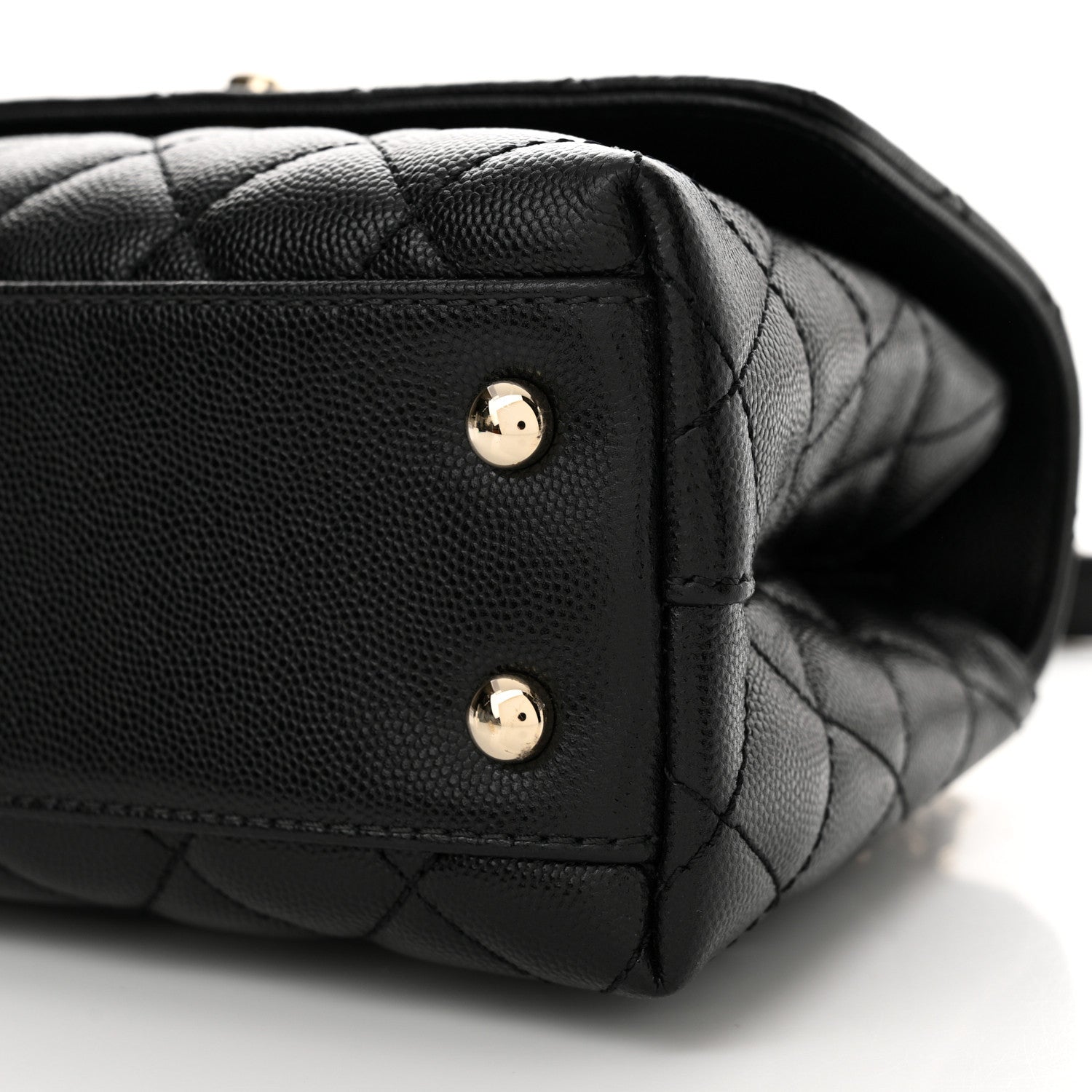Chanel Caviar Quilted Mini Coco Handle Flap Black 10 of 10