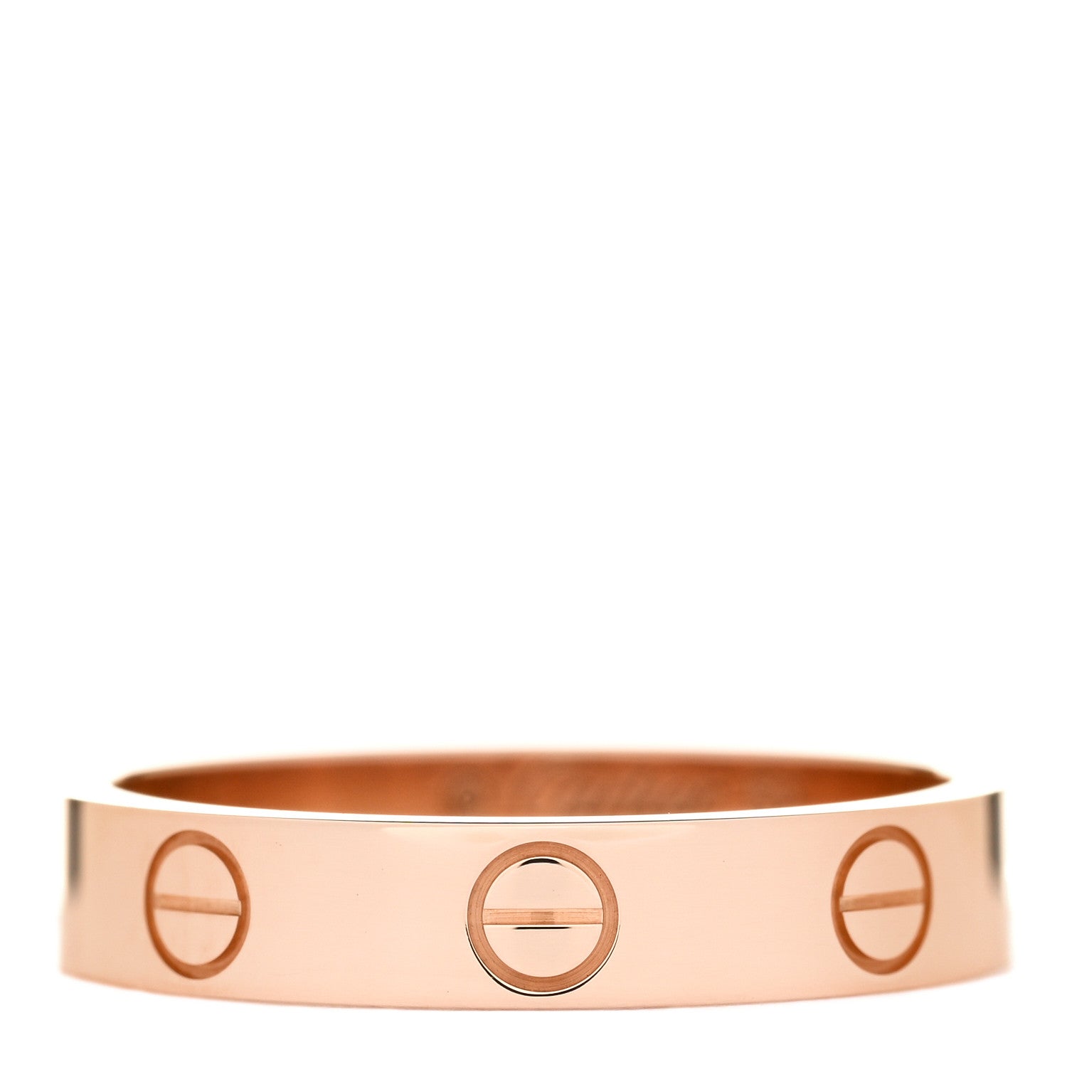 Cartier 18K Pink Gold 3.5mm LOVE Wedding Band Ring 52 6 1 of 4
