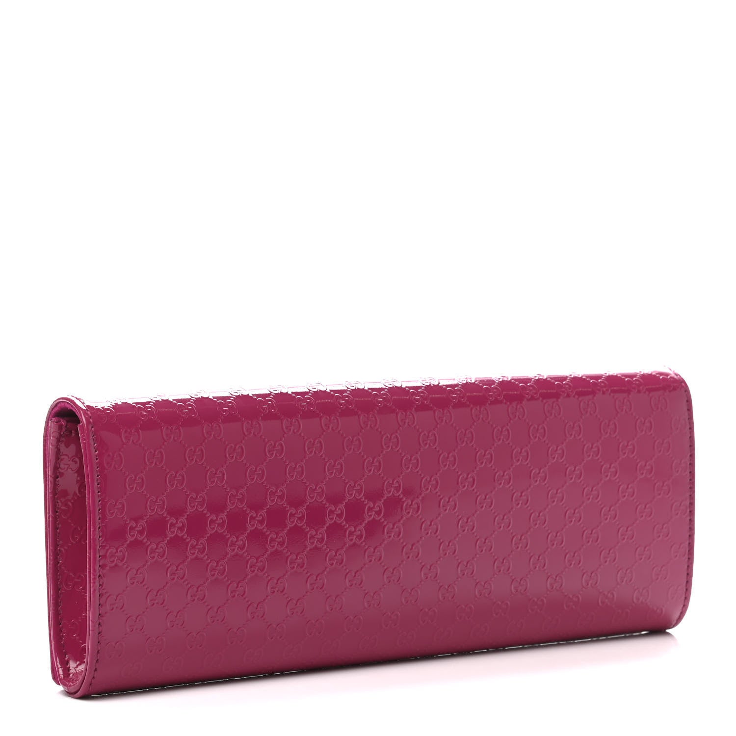 Gucci Patent Microguccissima Small Broadway Clutch Peonia Flower 2 of 4