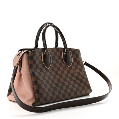 Louis Vuitton Cuir Taurillon Damier Ebene Normandy Magnolia 3 of 14