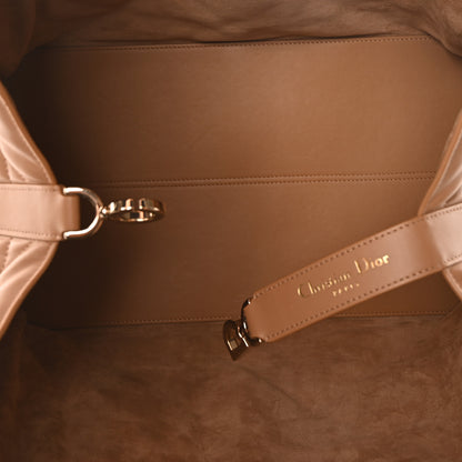 Christian Dior Calfskin Macrocannage Large Toujours Tan 6 of 11