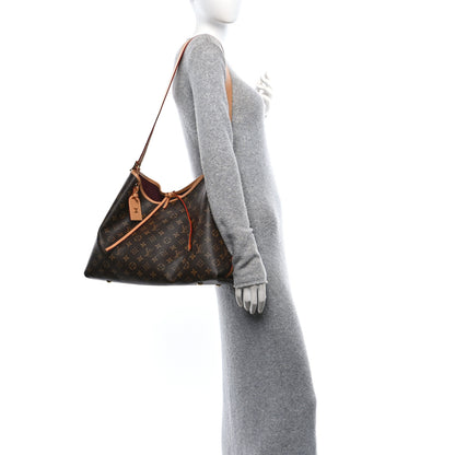 Louis Vuitton Monogram CarryAll MM 2 of 10