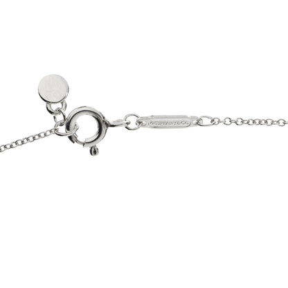 Tiffany Sterling Silver Diamond Return To Tiffany ID Pendant Necklace 5 of 6