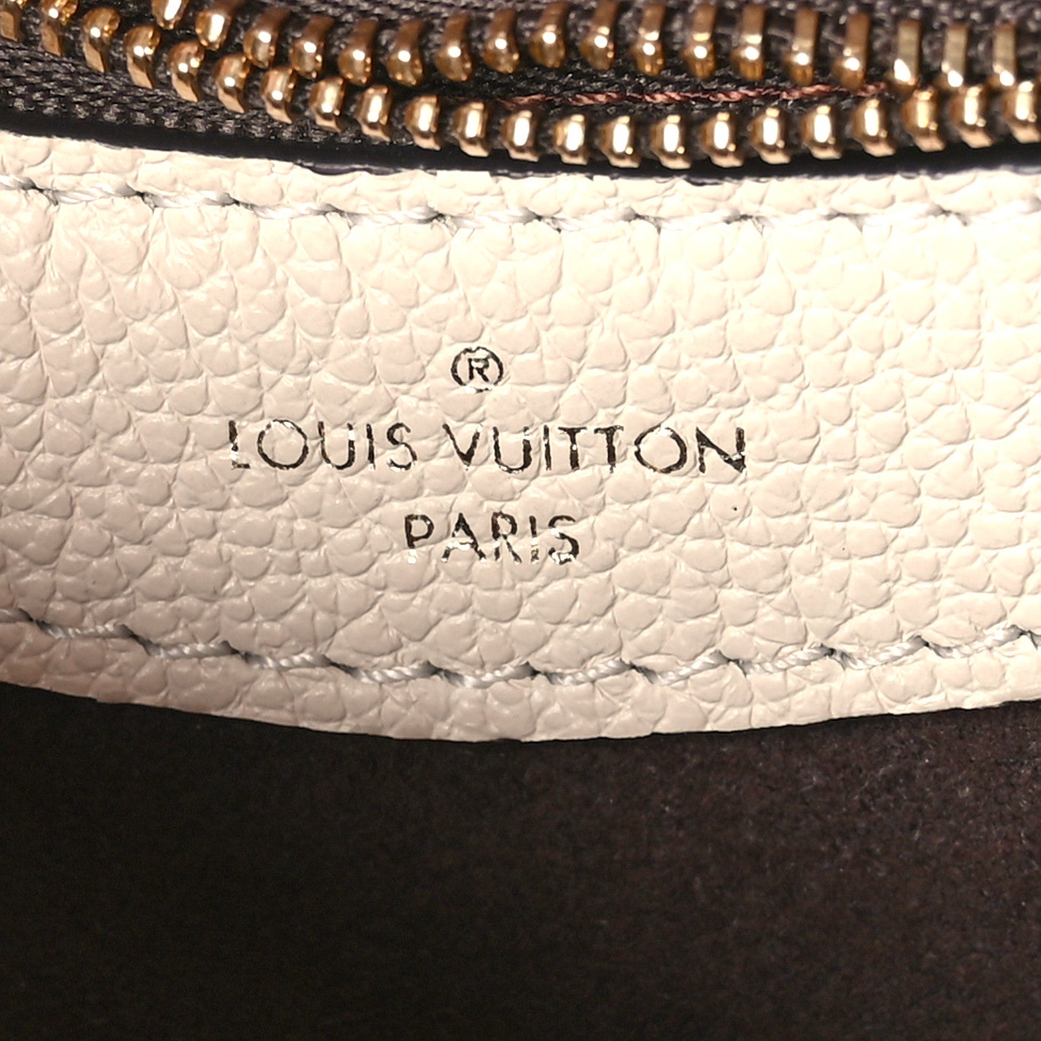 Louis Vuitton Empreinte Monogram Giant Diane Cream 6 of 9