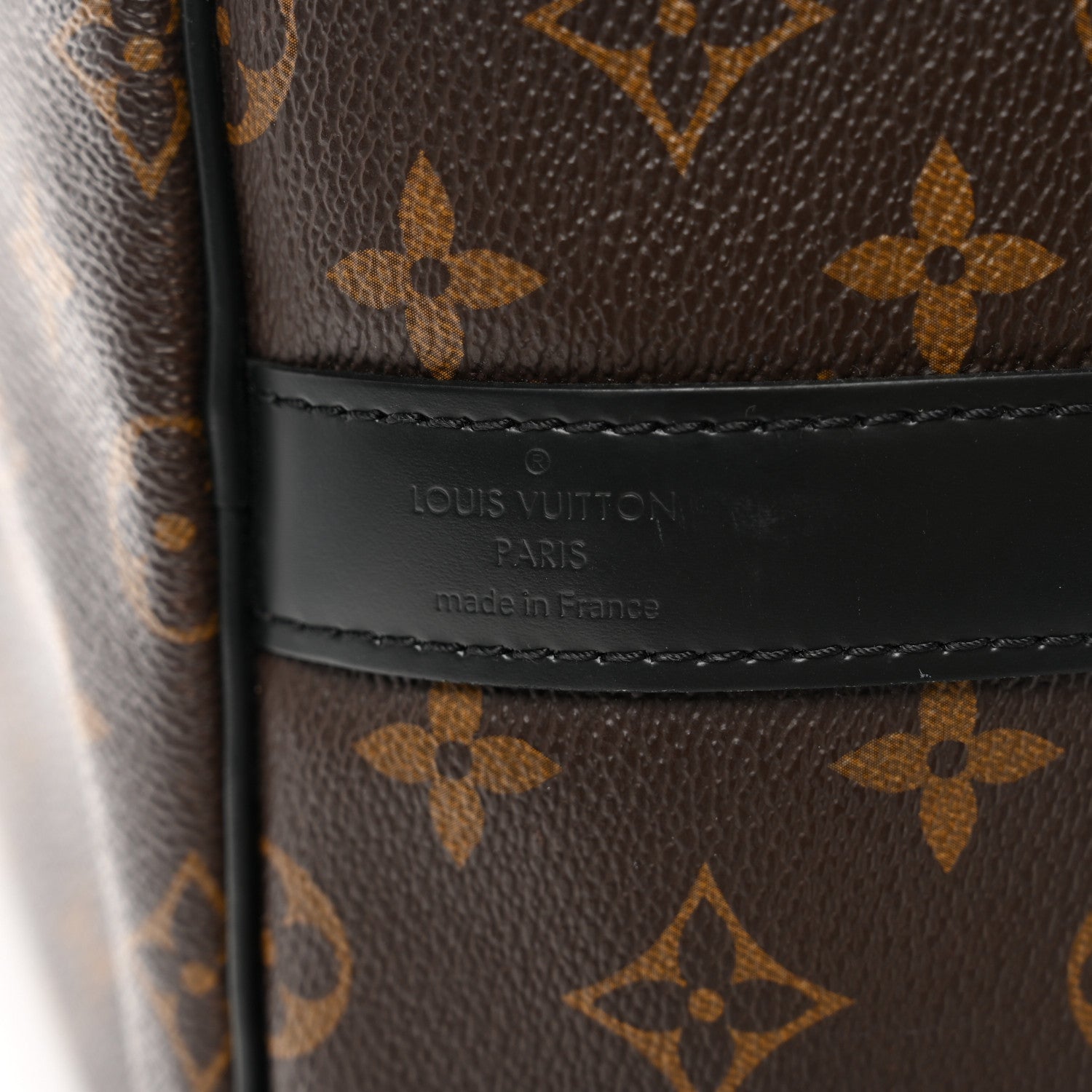 Louis Vuitton Monogram Macassar Keepall Bandouliere 55 8 of 10