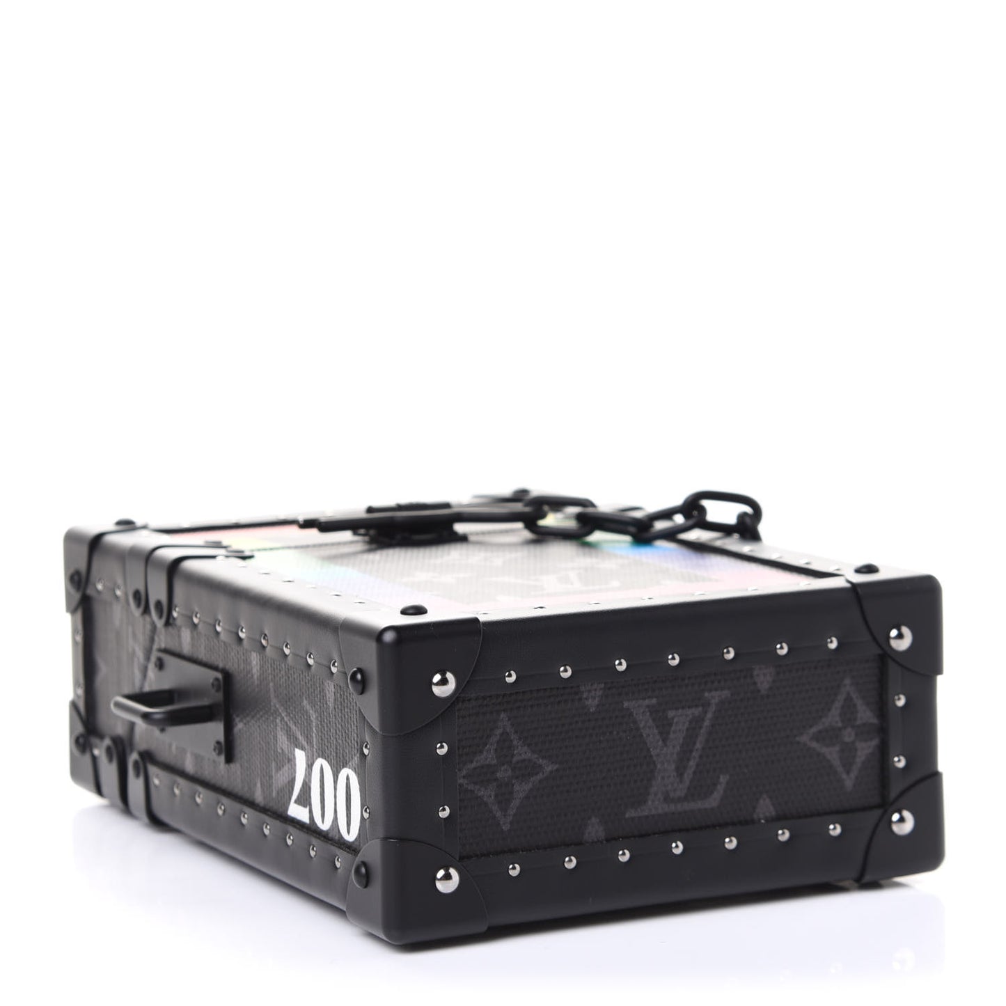 Monogram Eclipse Rainbow Vertical Trunk Black
