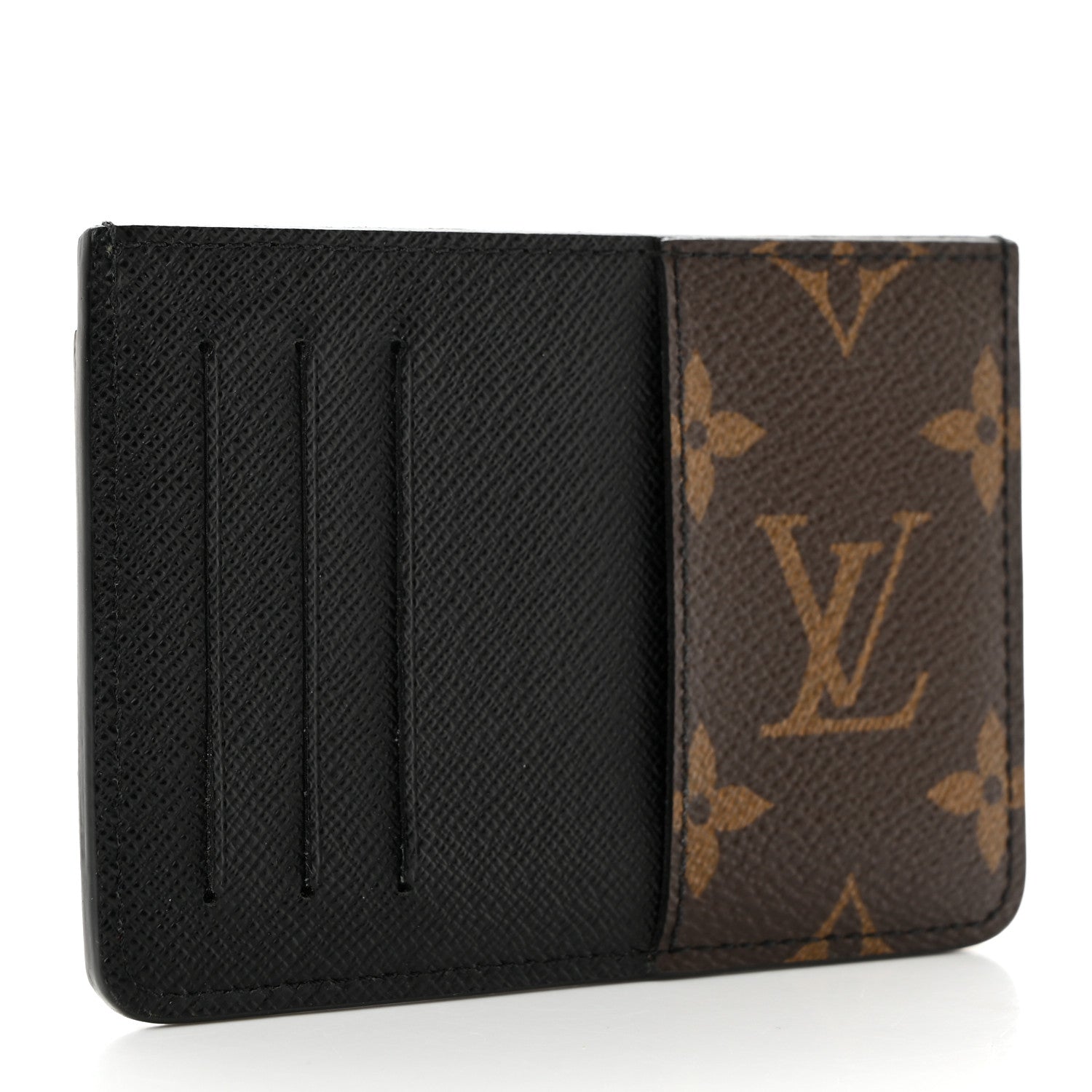 Louis Vuitton LOUIS VUITTON Monogram Macassar Neo Porte-Cartes Card Holder 3 of 7