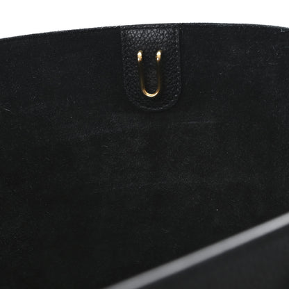 Celine Soft Grained Calfskin Sangle Bucket Bag Black 10 of 10