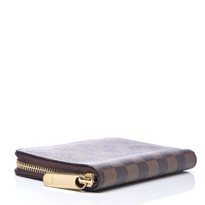 Louis Vuitton Damier Ebene Compact Zippy Wallet 4 of 8