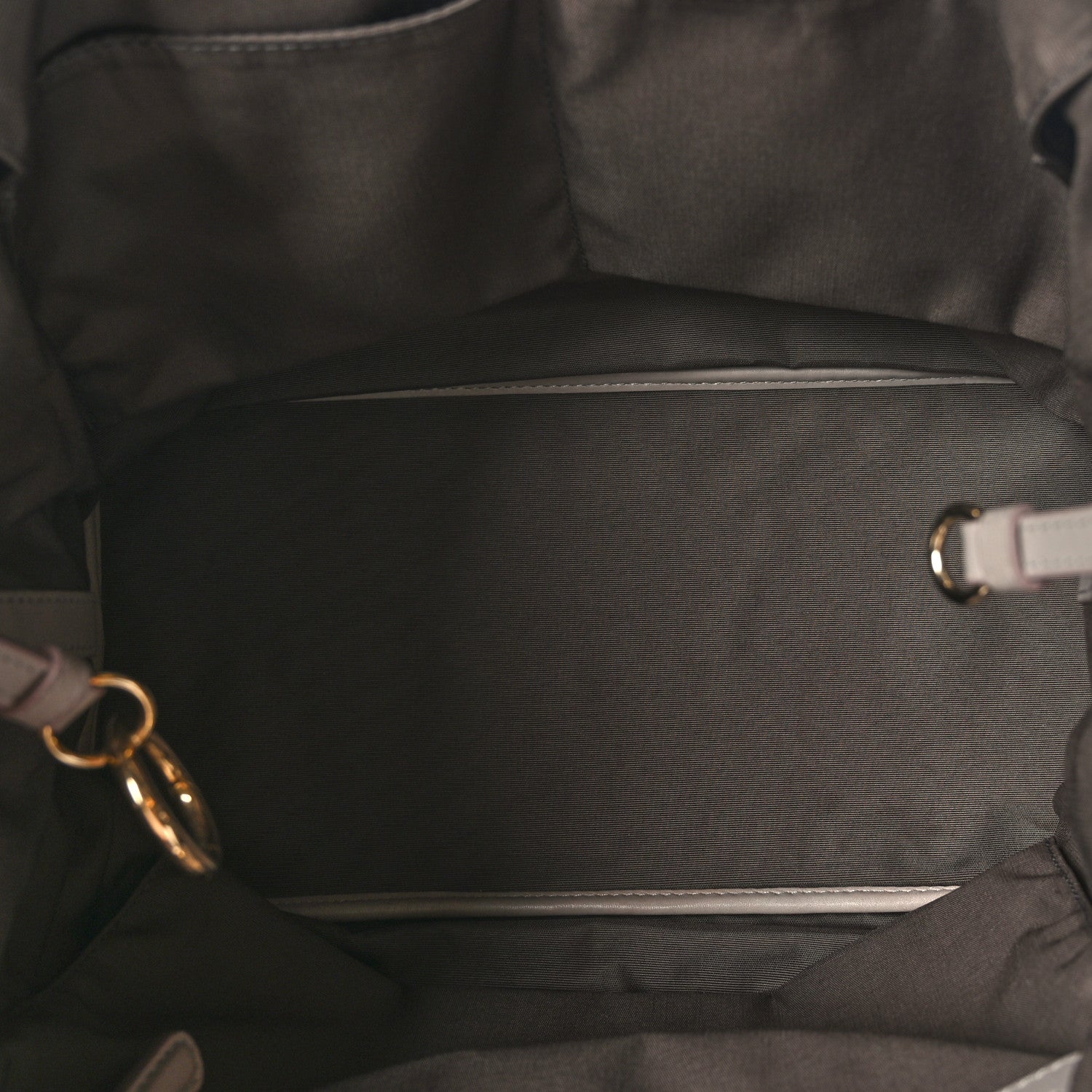 Christian Dior Coated Canvas Cannage Small Panarea Tote Grey 5 of 11