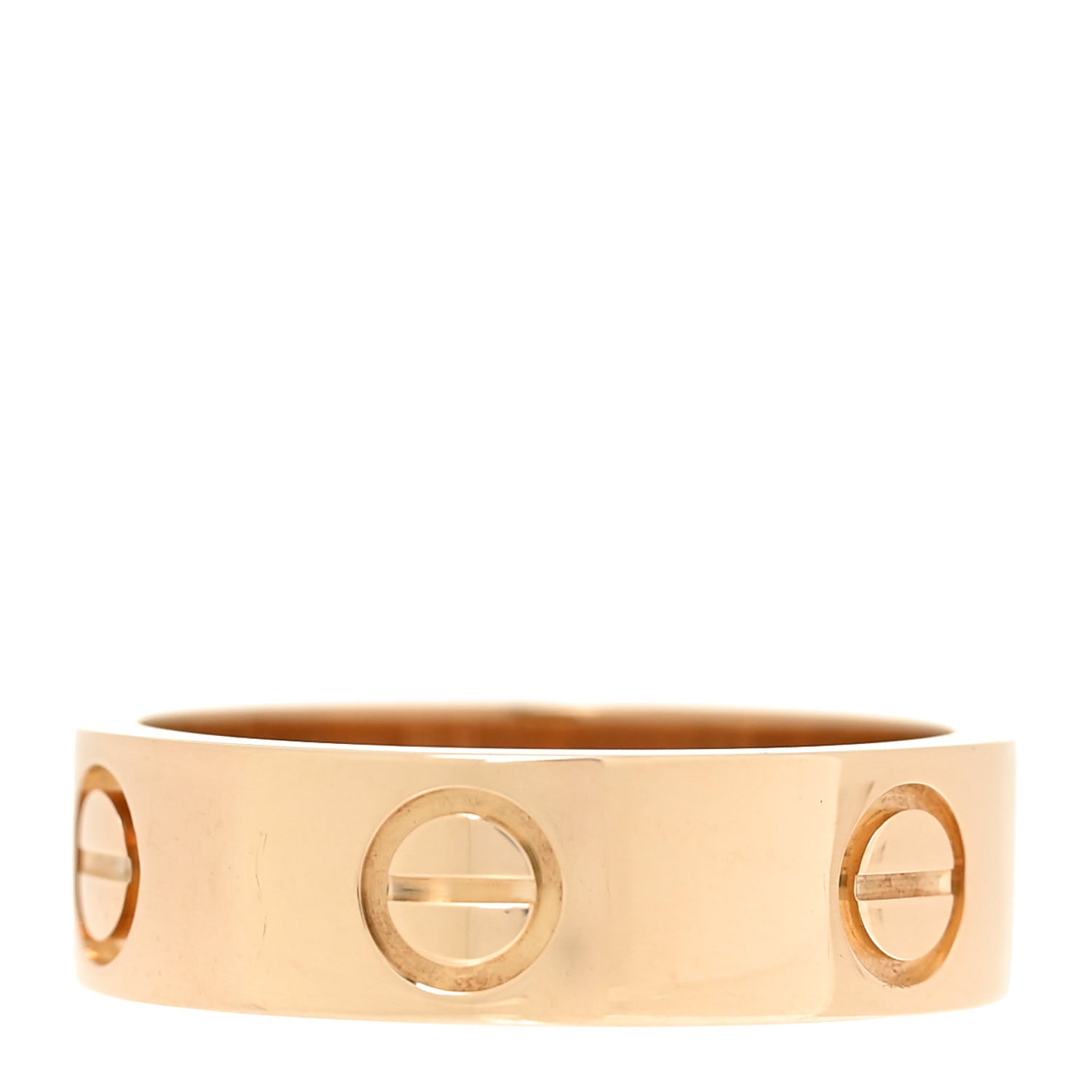 Cartier 18K Yellow Gold 5.5mm LOVE Ring 51 5.75 3 of 5
