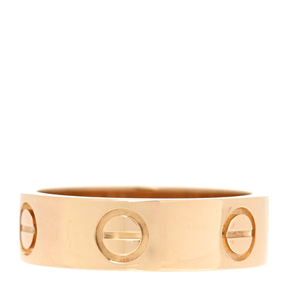 Cartier 18K Yellow Gold 5.5mm LOVE Ring 51 5.75 3 of 5