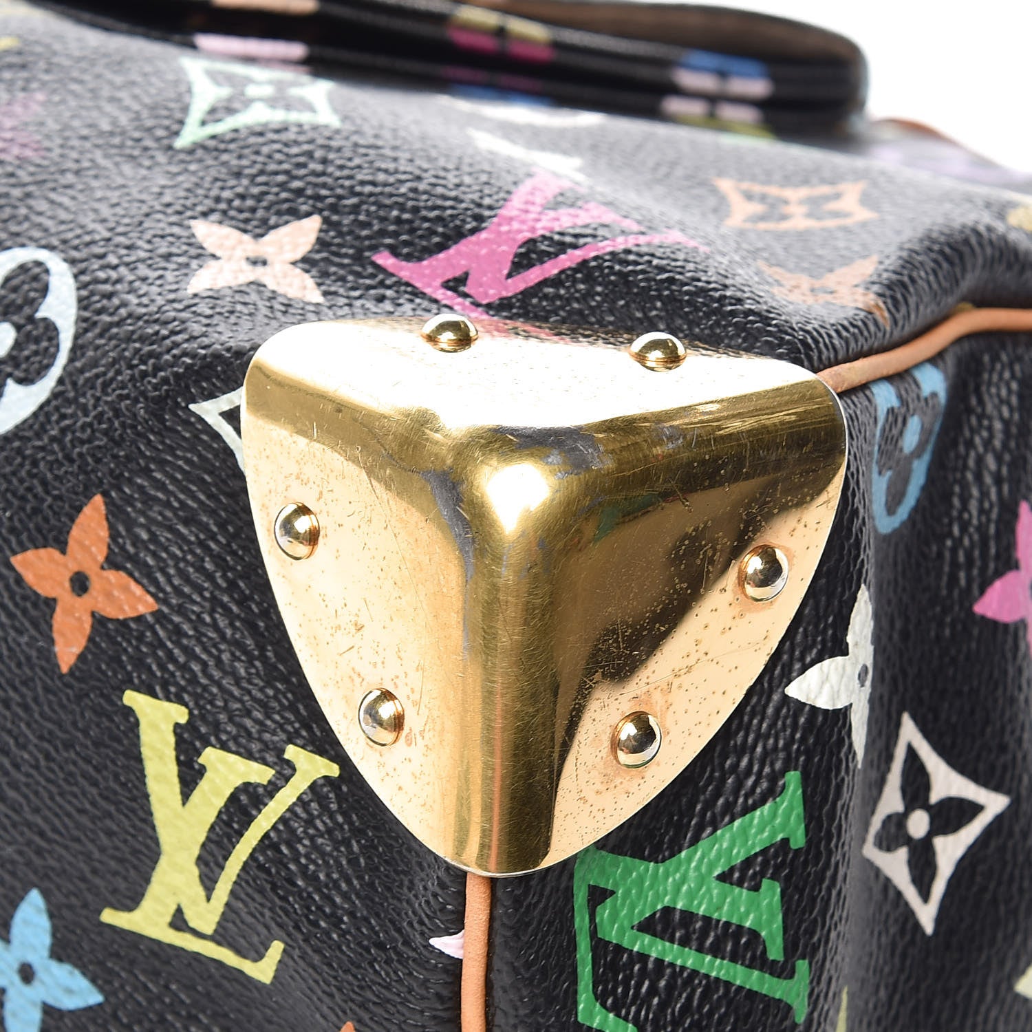 Louis Vuitton Monogram Multicolor Speedy 30 Black 8 of 16