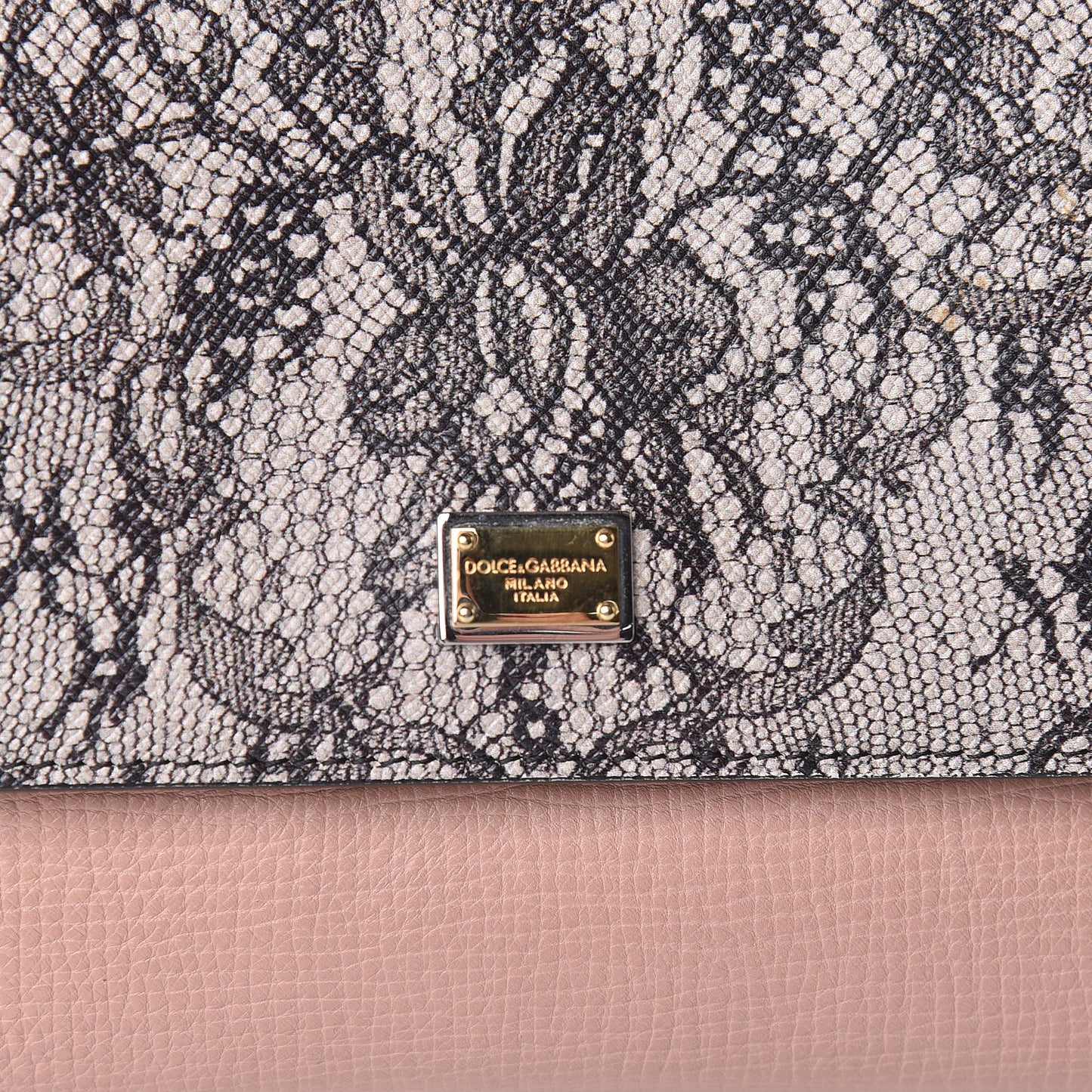 Dauphine Lace Print Small Miss Sicily Satchel Multicolor
