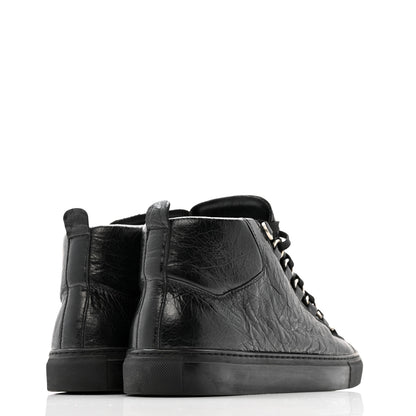 Balenciaga Agneau Arena Opaque Womens High Top Sneakers 41 Black 5 of 12