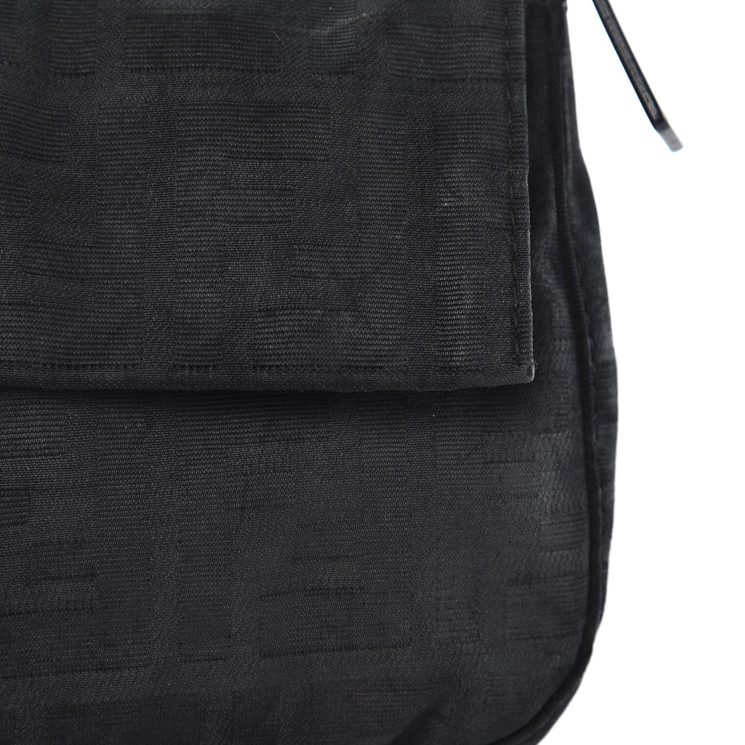 Fendi Nylon Zucca Baguette Black 10 of 14