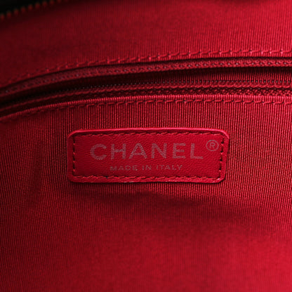 Chanel Aged Calfskin Quilted Large Gabrielle Shopping Tote Black 6 of 9