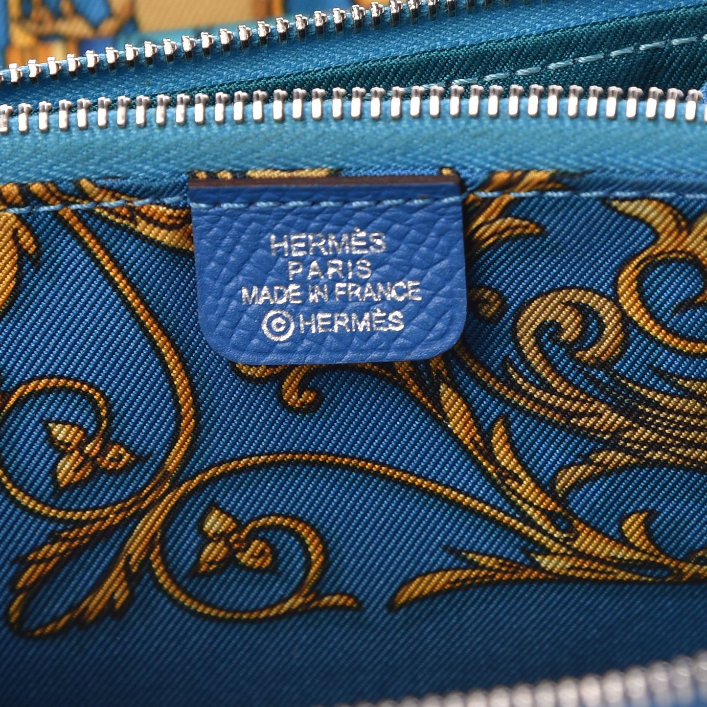 Epsom Silk'In Compact Wallet Mykonos