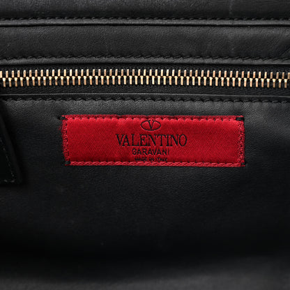 Valentino Garavani Vitello Small Rockstud Tote Black 6 of 10