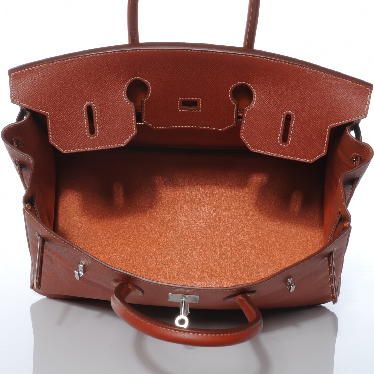 Epsom Candy Birkin 35 Brique Orange