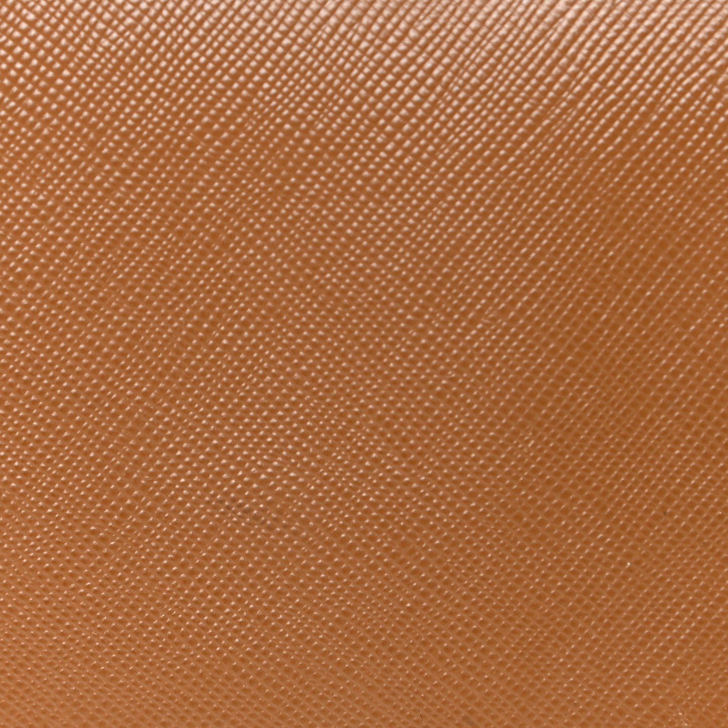 Saffiano Metal Oro Chain Wallet Caramel