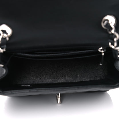 Chanel Lambskin Quilted Mini Square Flap Black 5 of 5