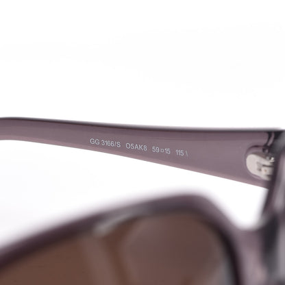 Gucci Web GG 3166/S Sunglasses Grey 5 of 7