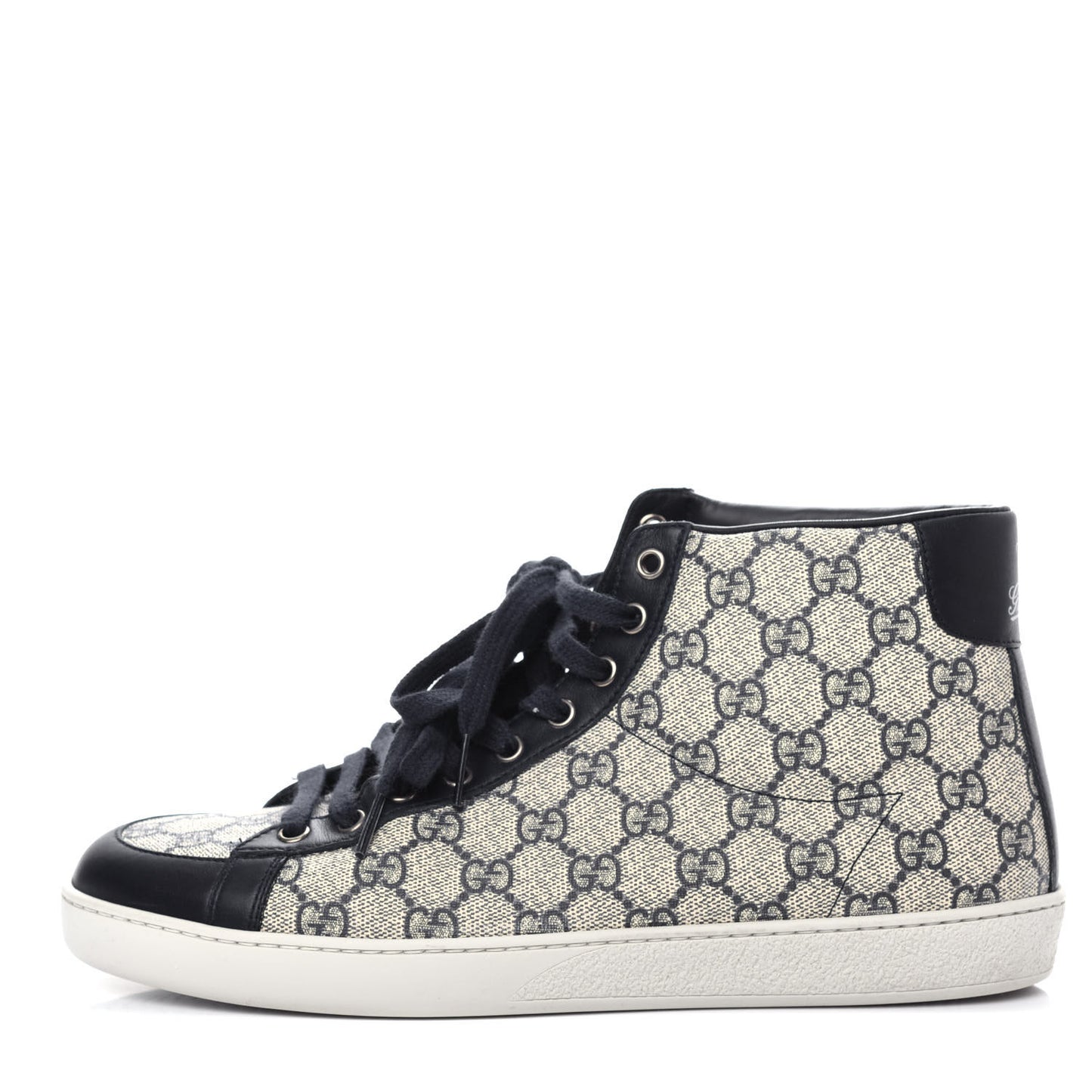 GG Supreme Monogram Mens Sneakers 8.5 Blue