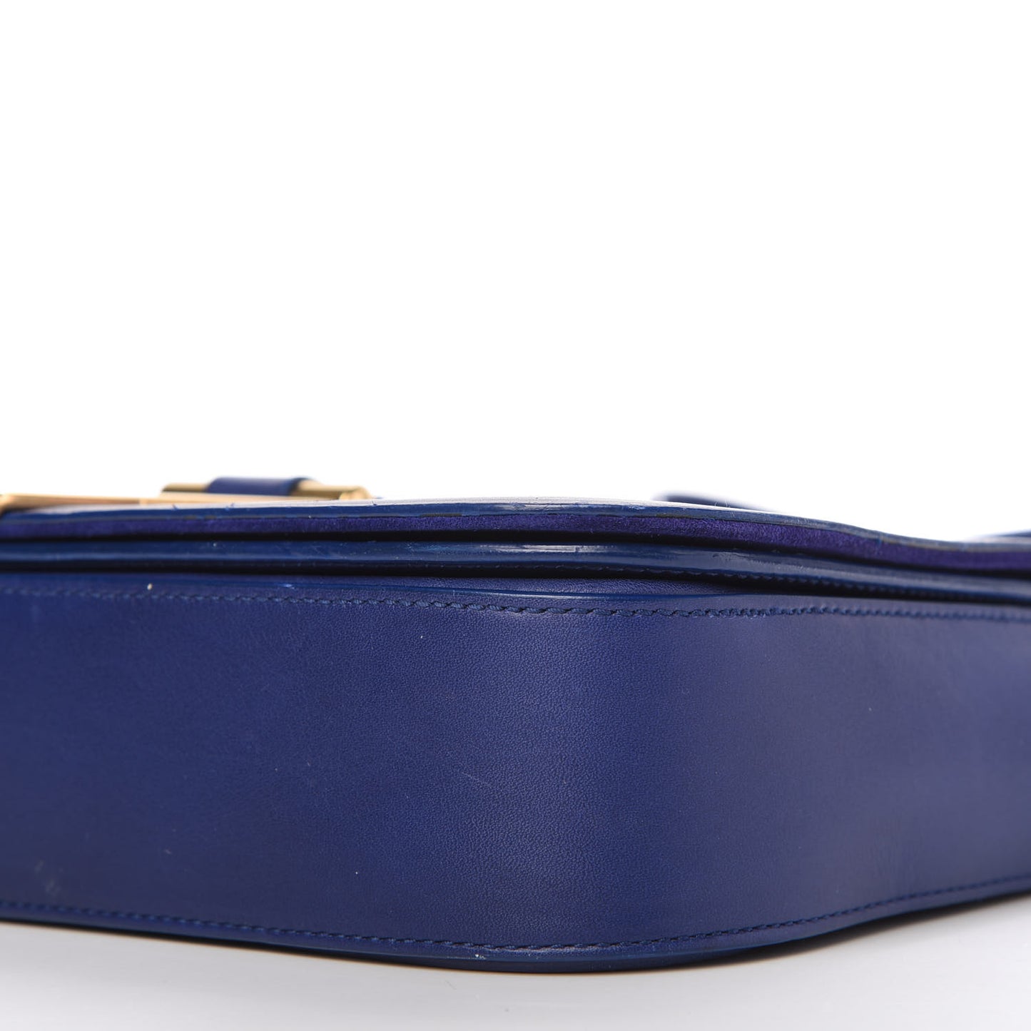 Calfskin Classic Y Satchel Royal Blue