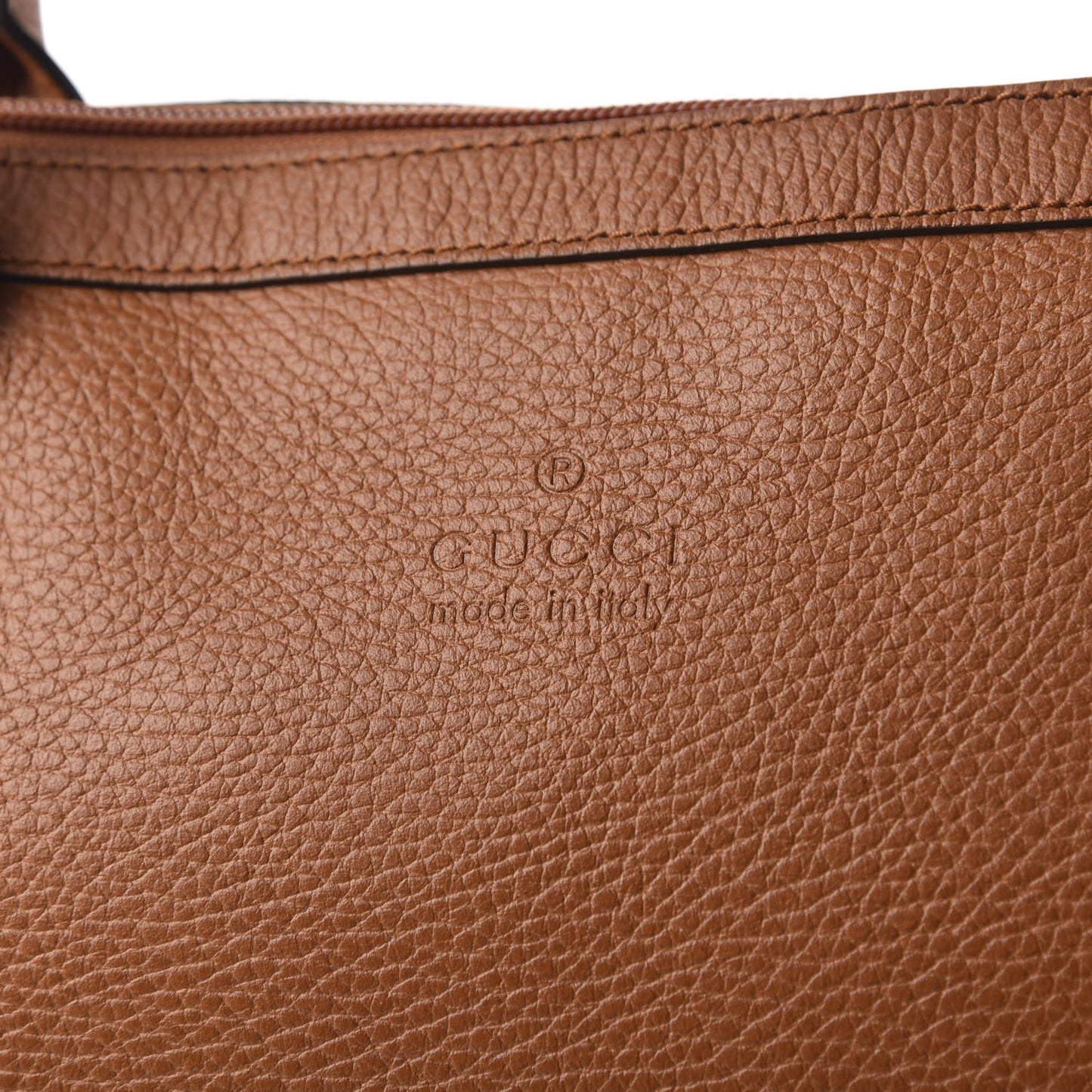 Calfskin Medium Princy Tote Cognac