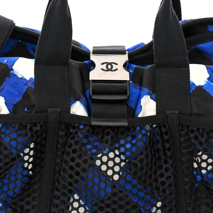 Chanel Nylon Mesh Airline Tote Multicolor 8 of 10