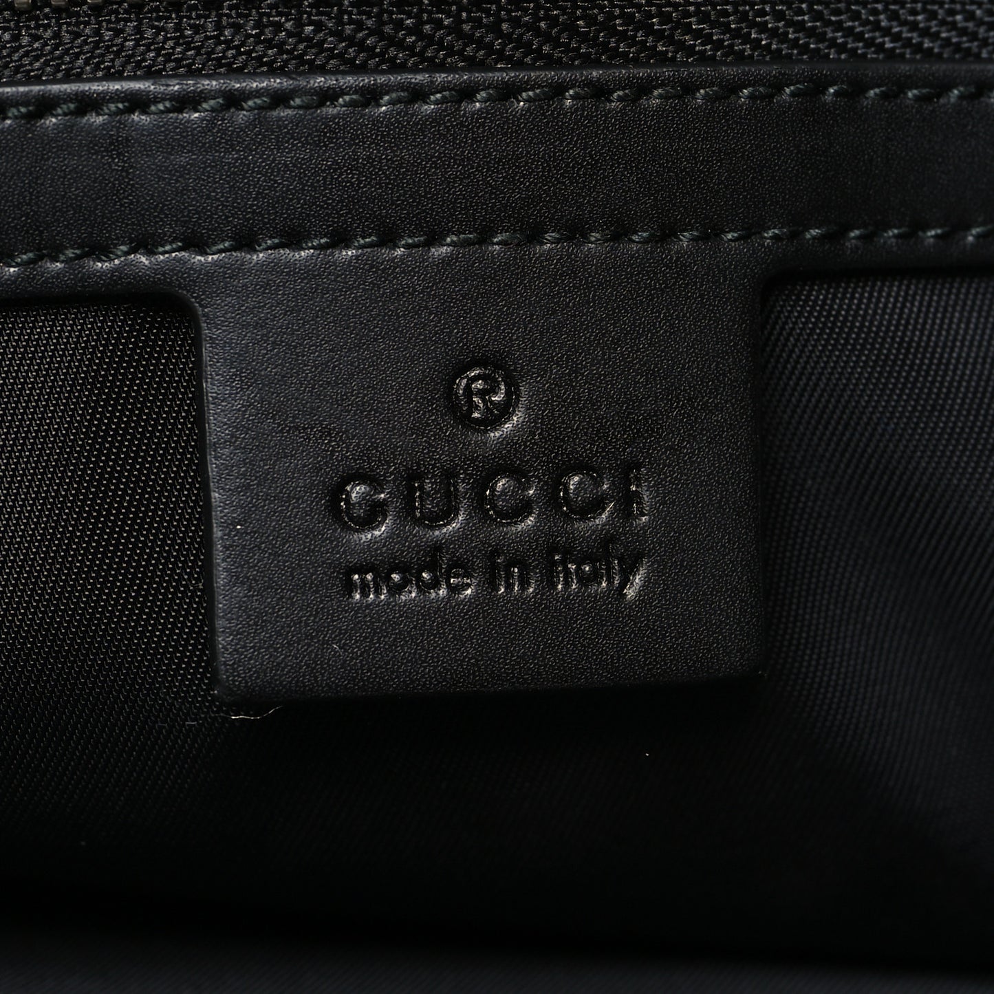 Soft GG Supreme Monogram Web Vertical Tote Black